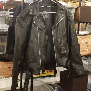 Men's Thinsulate XL Black Leather jacket